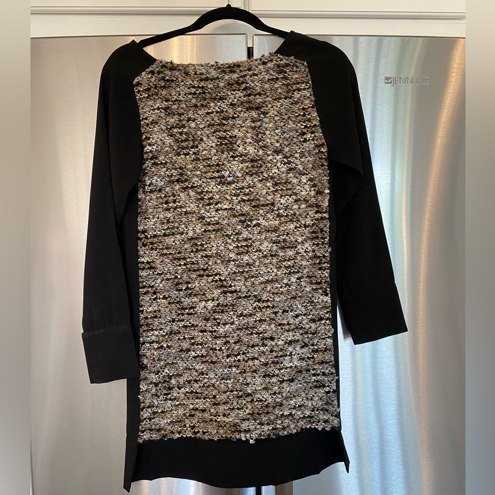 Black mini dress
